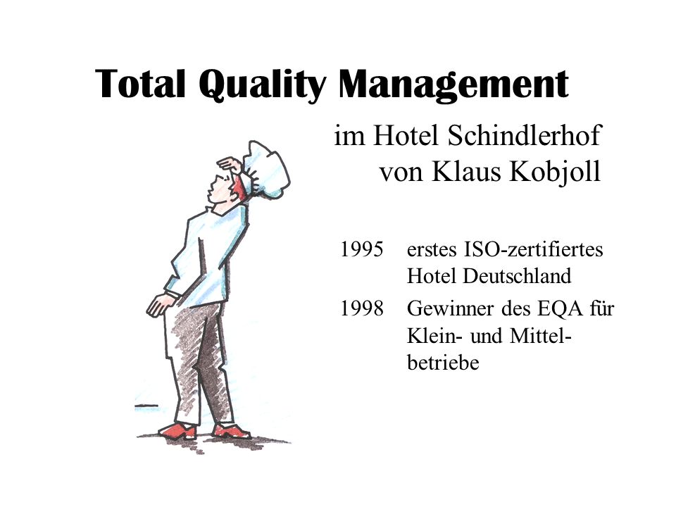 QUALITY MANAGEMENT IN HOSPITALITY